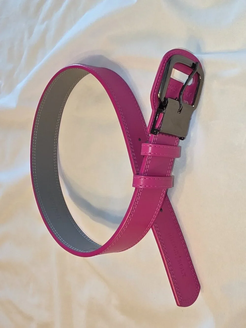 BRUCE BOLT Premium Pro Adjustable Baseball Softball Belt Youth Size Pink Sports